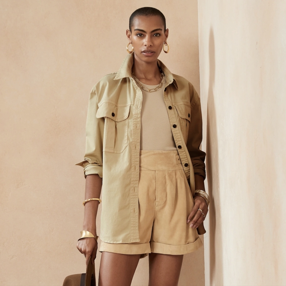 NWT Banana Republic Shirt Jacket